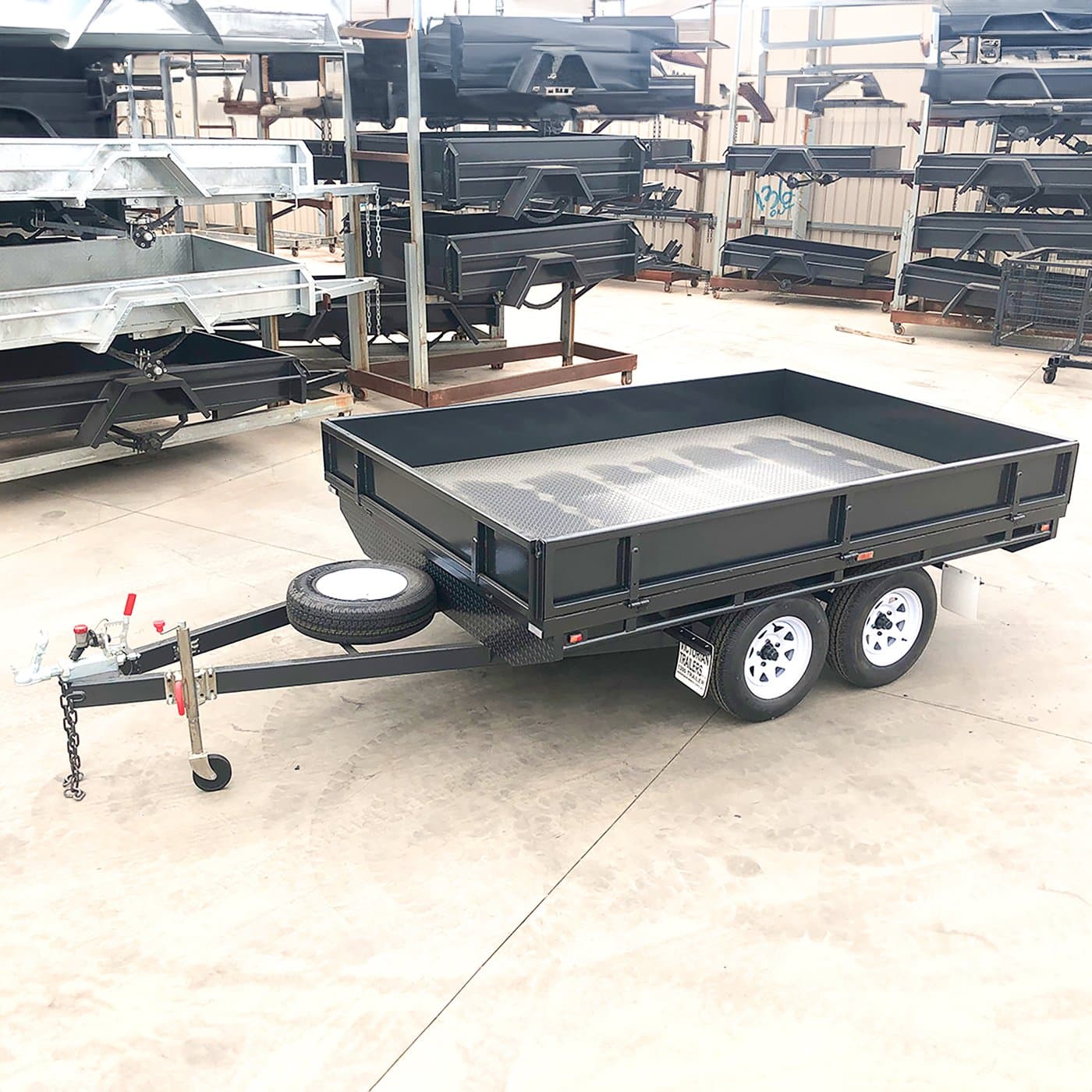 Flat Top Trailer (Model 43900) — Dori Trailers product photo 1 of 4