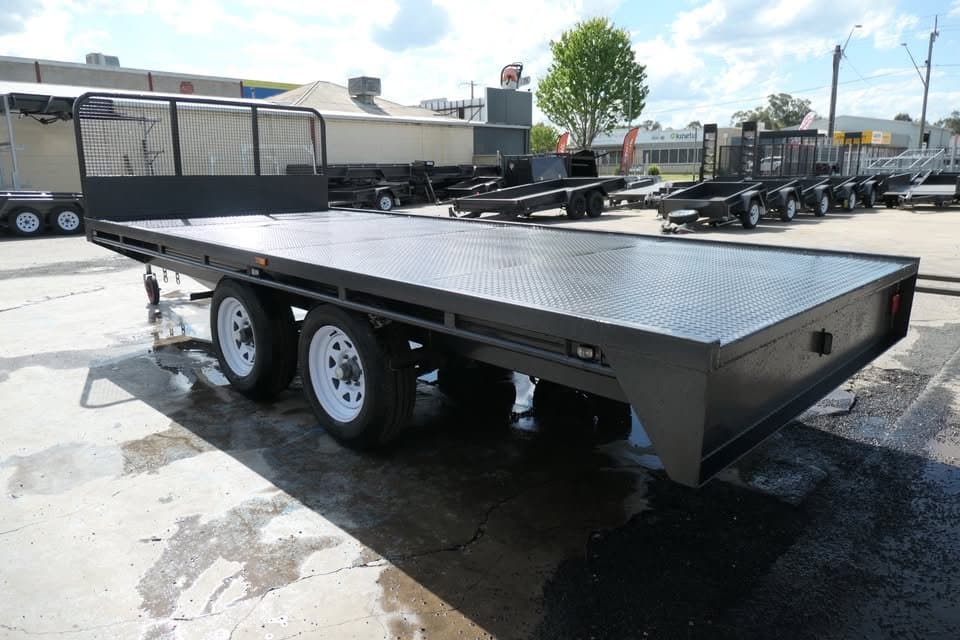 Flat Top Trailer (Model 58081) — Dori Trailers product photo 1 of 4