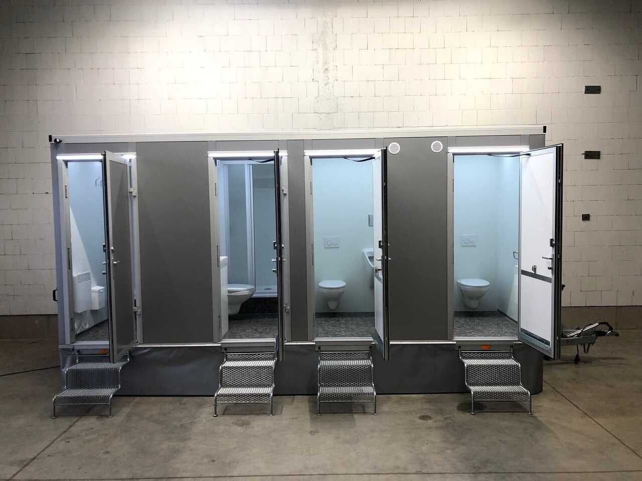 Mobile Toilet Trailer (Model 28076) — Dori Trailers product photo