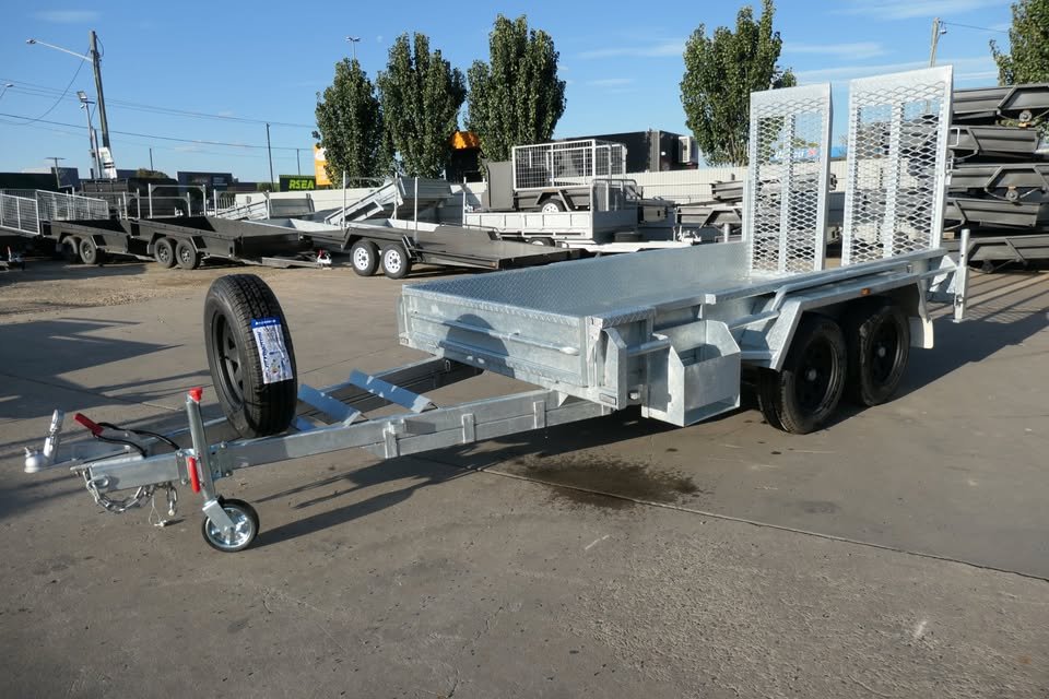 Galvanised Plant Trailer