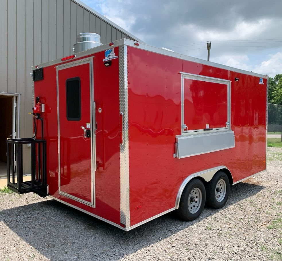 3.4m Tandem Food Trailer