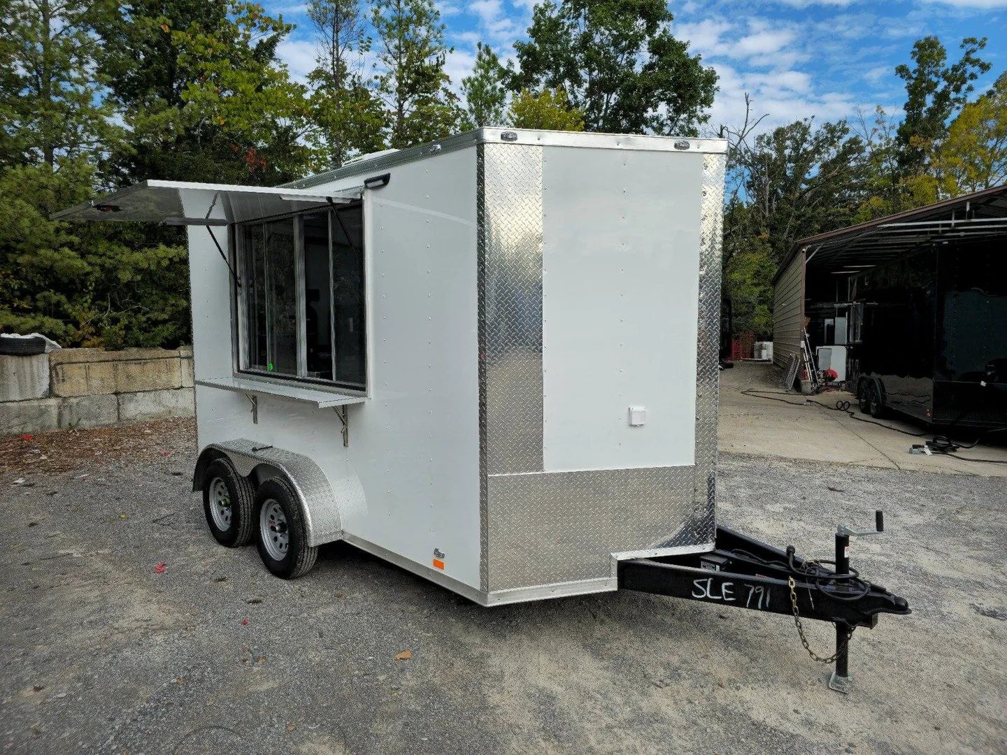 Used Mobile Food Trailer 2.8m
